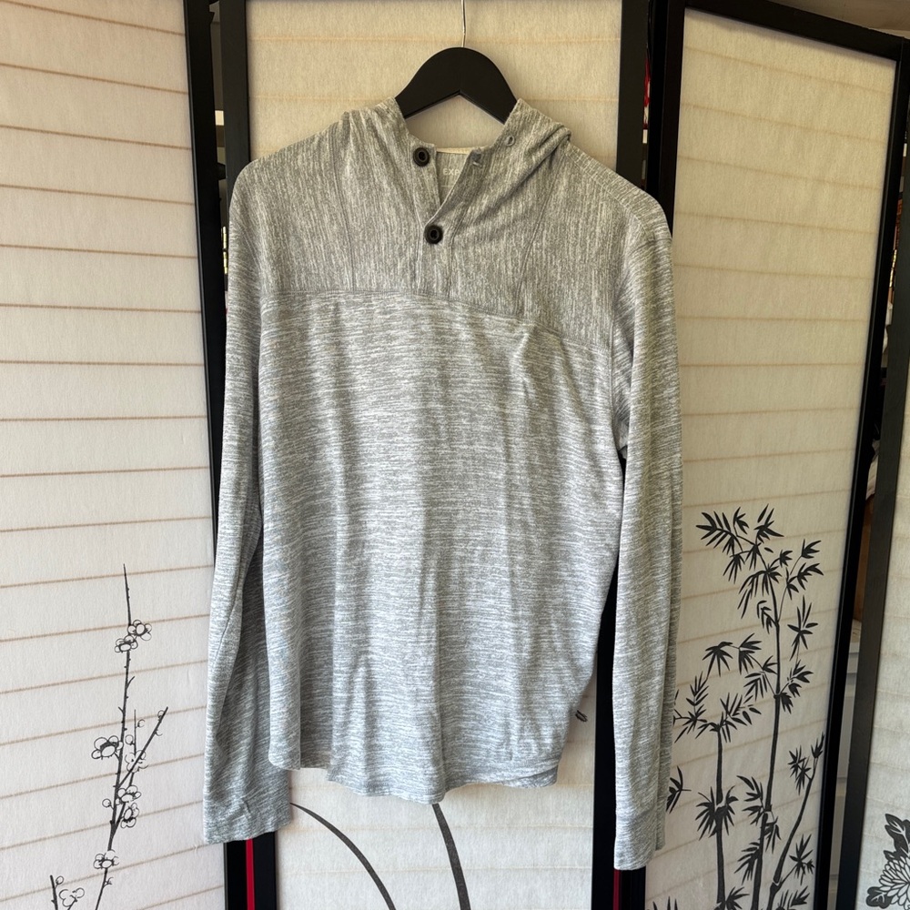 Express Heather Gray Men's Hoodie